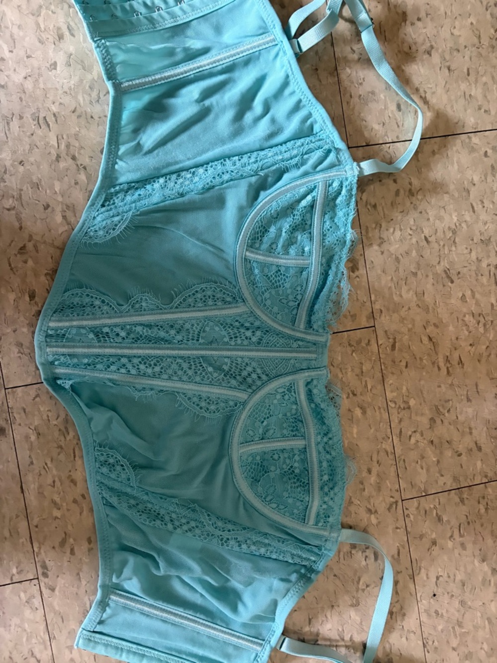 Light Blue Lace Coset